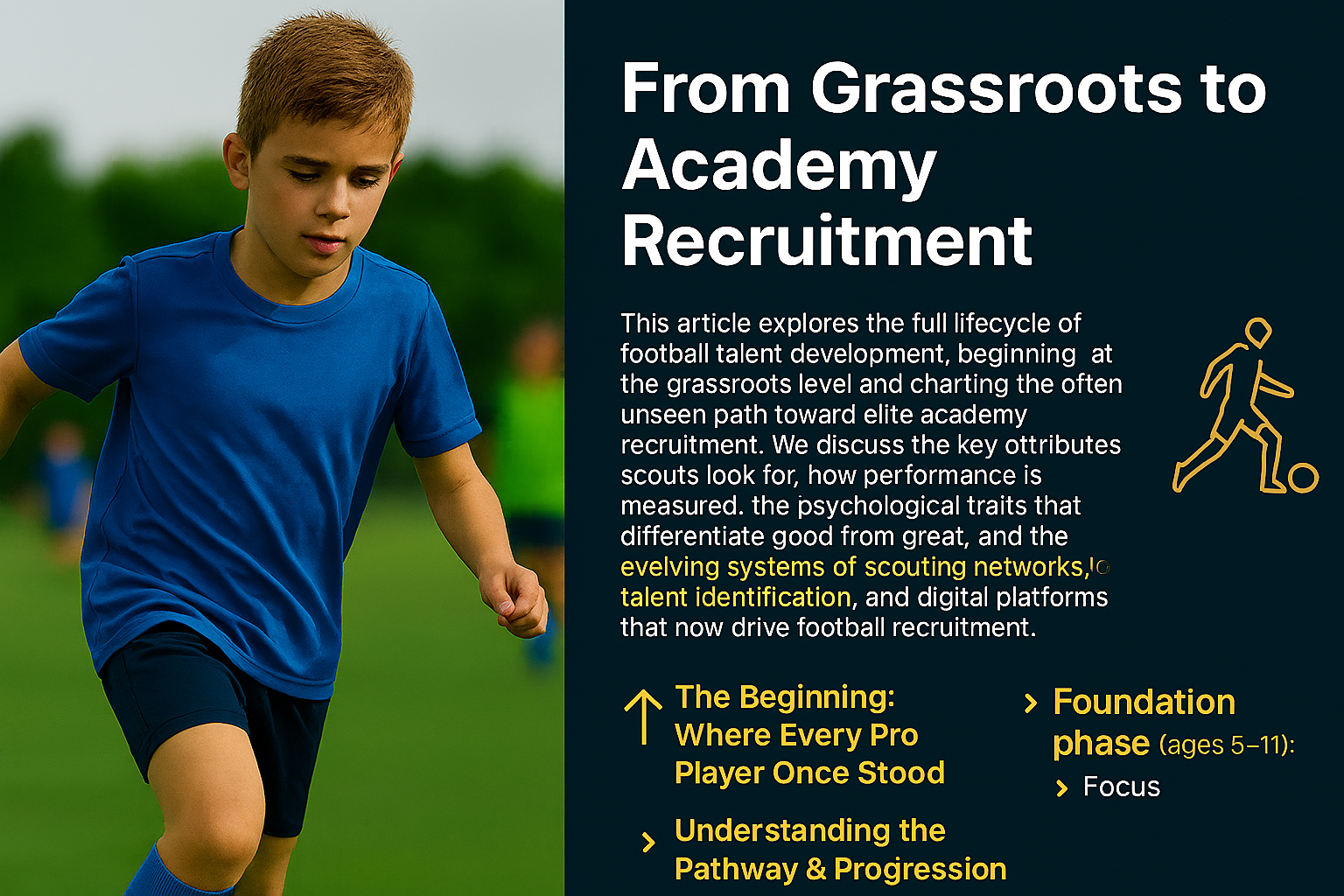  From Grassroots to Academy Recruitment